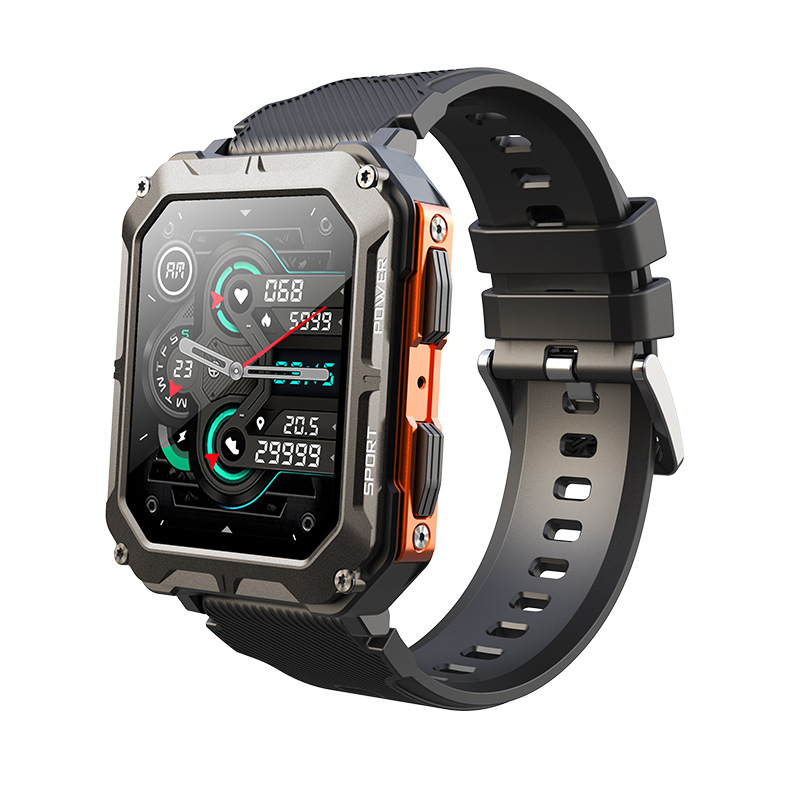 Bluetooth Talk Outdoor Anti Sports Waterproof Smart Watch - Image 5