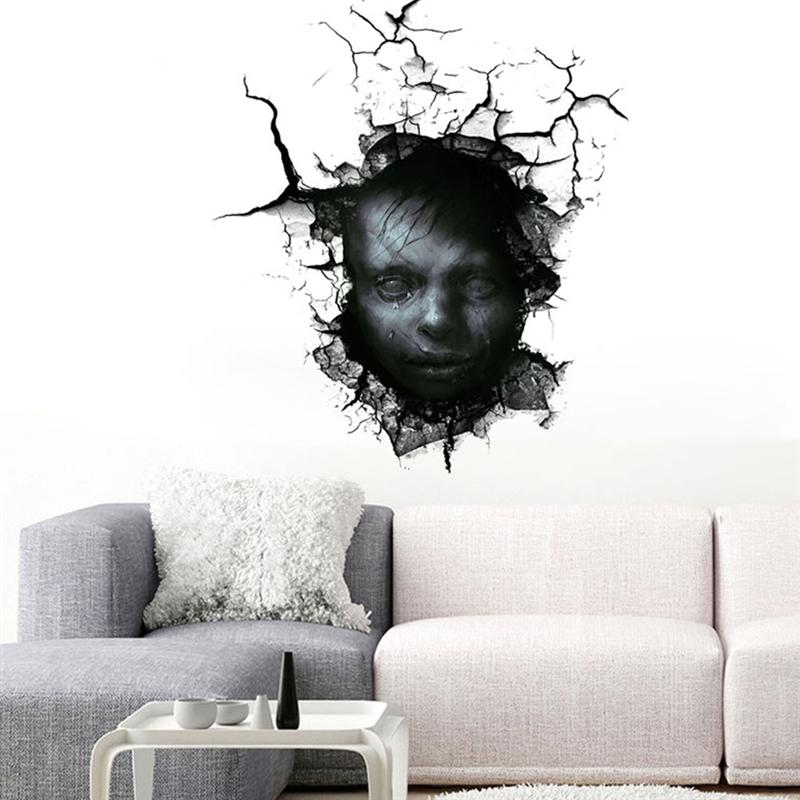 Halloween 3D Ghost Wall Sticker - Image 5