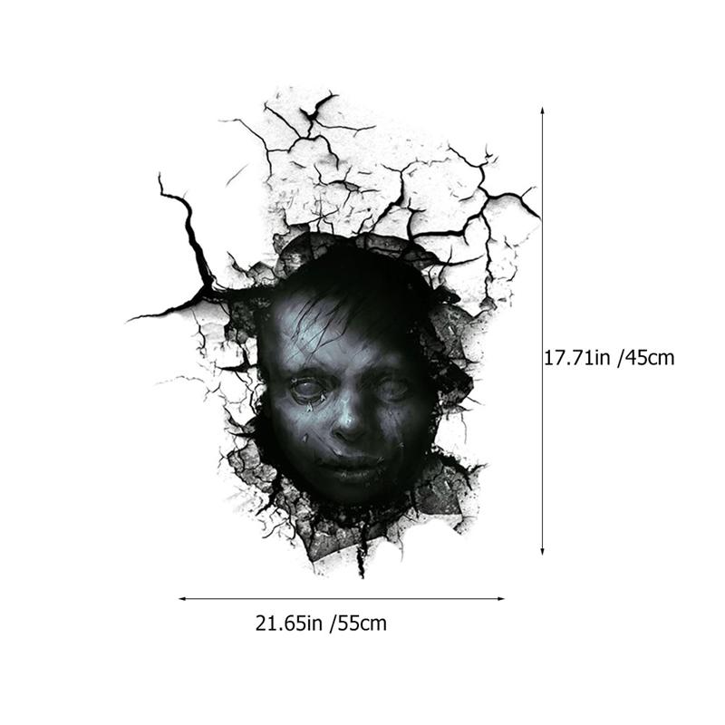 Halloween 3D Ghost Wall Sticker - Image 3