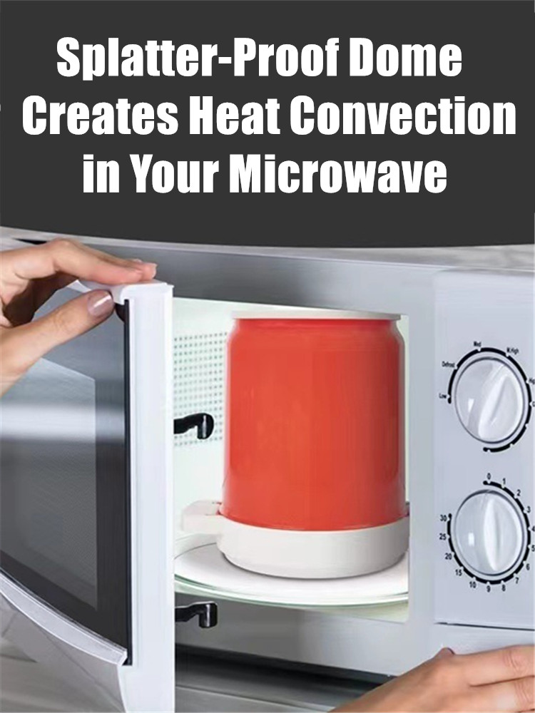 Home Bacon Cooking Tool Meat Gadget Roaster Racks Delicious Microwave Yummy Bacon Can Cooker Splatter-Proof Mess-Free Design Kitchen Gadgets - Image 4